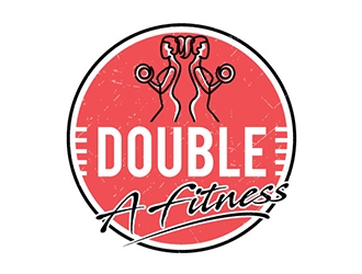 Double A Fitness logo design by logoguy