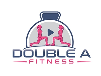 Double A Fitness logo design by logoguy