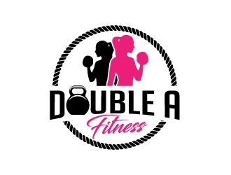 Double A Fitness logo design by jaize