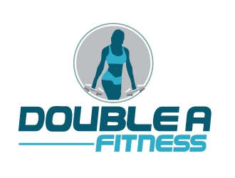 Double A Fitness logo design by AamirKhan