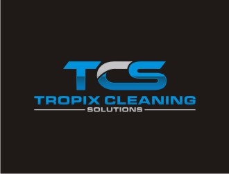 Tropix Cleaning Solutions logo design by sabyan