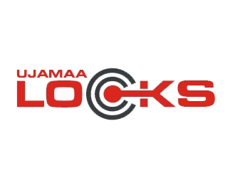 Ujamaa Locks logo design by gilkkj