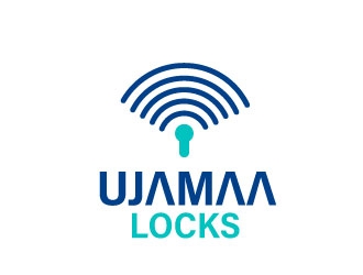 Ujamaa Locks logo design by Webphixo
