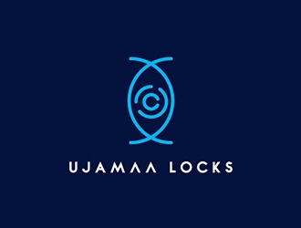 Ujamaa Locks logo design by logoguy