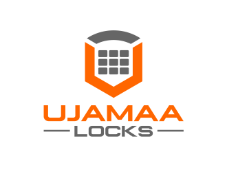 Ujamaa Locks logo design by serprimero