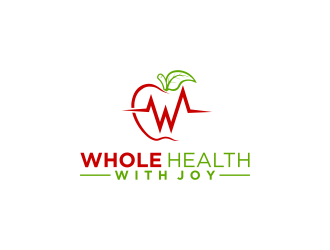 Whole Health with Joy logo design by Shina