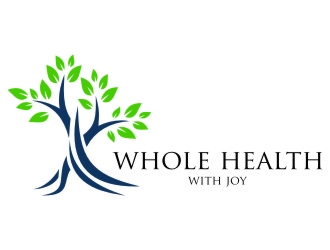 Whole Health with Joy logo design by jetzu