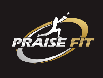 PRAISE FIT logo design by YONK