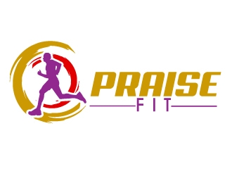 PRAISE FIT logo design by AamirKhan