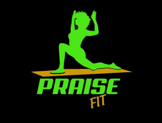 PRAISE FIT logo design by AamirKhan