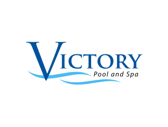 Victory Pool and Spa logo design by GemahRipah