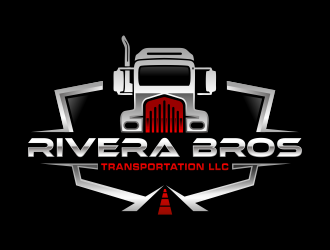 Rivera Bros Transportation LLC logo design by hidro