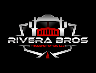 Rivera Bros Transportation LLC logo design by hidro