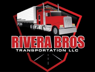Rivera Bros Transportation LLC logo design by AamirKhan