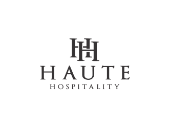 Haute Hospitality logo design by kanal