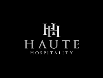 Haute Hospitality logo design by kanal