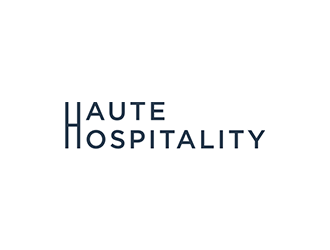 Haute Hospitality logo design by blackcane