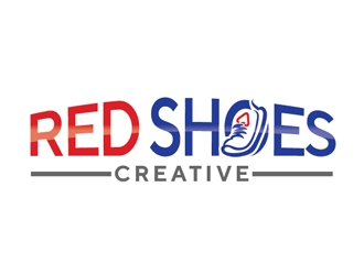 Red Shoes Creative logo design by Roma
