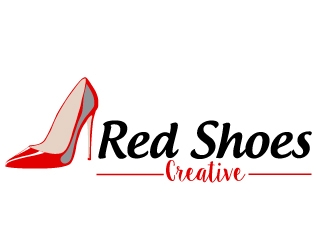 Red Shoes Creative logo design by AamirKhan