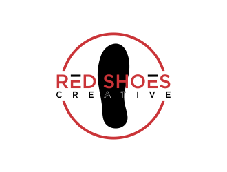 Red Shoes Creative logo design by oke2angconcept