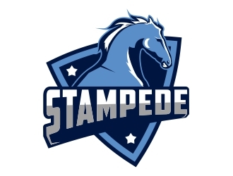 STAMPEDE logo design by Mardhi