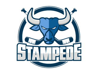 STAMPEDE logo design by boybud40