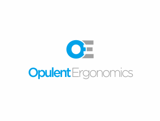 Opulent Ergonomics logo design by YONK