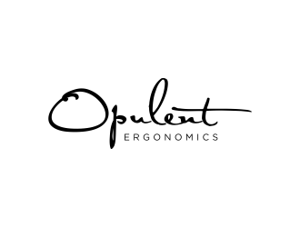 Opulent Ergonomics logo design by p0peye