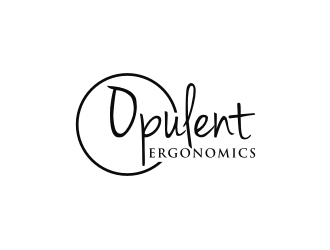 Opulent Ergonomics logo design by logitec