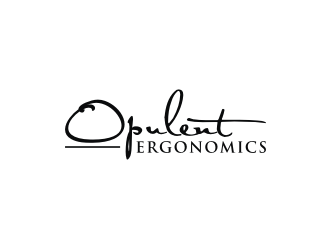 Opulent Ergonomics logo design by logitec