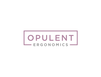 Opulent Ergonomics logo design by bricton
