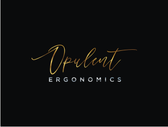 Opulent Ergonomics logo design by bricton