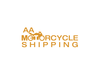 AA Motorcycle Shipping logo design by Diancox