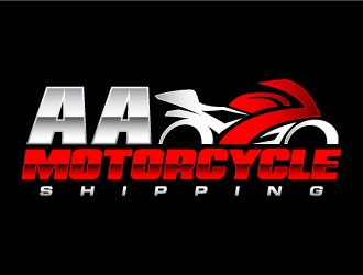 AA Motorcycle Shipping logo design by daywalker
