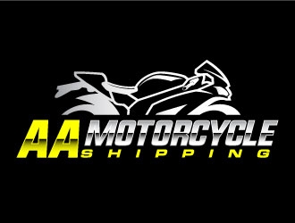 AA Motorcycle Shipping logo design by daywalker