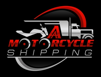 AA Motorcycle Shipping logo design by DreamLogoDesign