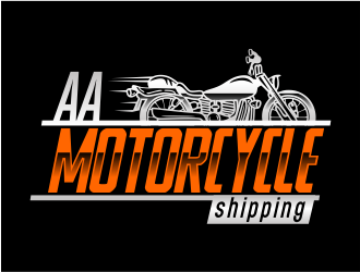 AA Motorcycle Shipping logo design by mr_n