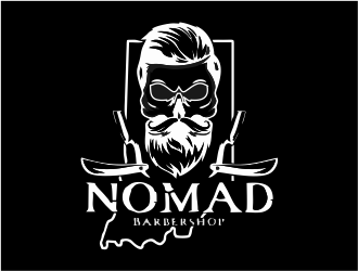 Nomad BarberShop logo design by mr_n