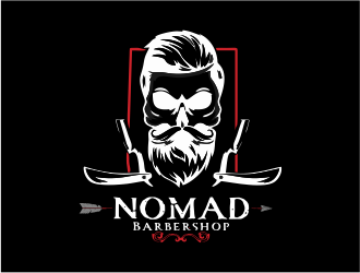 Nomad BarberShop logo design by mr_n