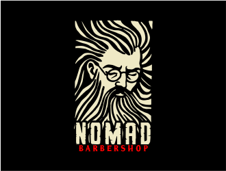 Nomad BarberShop logo design by mr_n