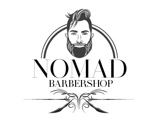 Nomad BarberShop logo design by czars