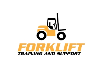 Forklift Training and Support logo design by AamirKhan