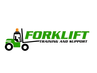 Forklift Training and Support logo design by AamirKhan