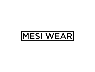 Mesi Wear  logo design by RIANW