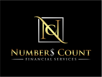 Number$ Count Financial Services logo design by cintoko