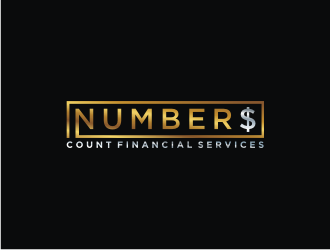 Number$ Count Financial Services logo design by bricton