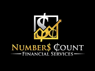 Number$ Count Financial Services logo design by kgcreative