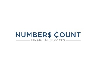 Number$ Count Financial Services logo design by sabyan