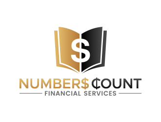 Number$ Count Financial Services logo design by lexipej