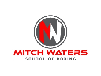 Mitch Waters School Of Boxing logo design by twomindz